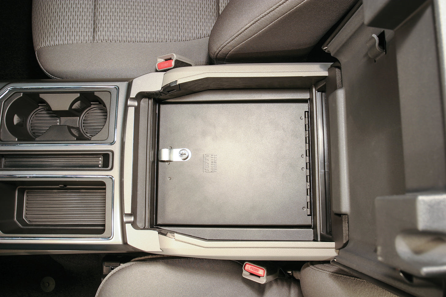 Tuffy Ford Console Safe (F-150, F-250, F-350 & Expedition) – Locking Center Console Insert