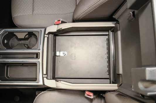 Tuffy Ford Console Safe (F-150, F-250, F-350 & Expedition) – Locking Center Console Insert