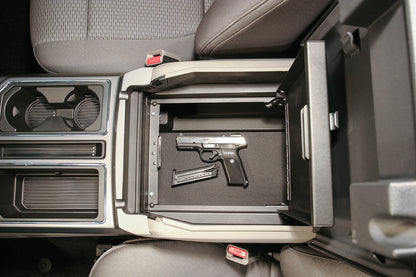 Tuffy Ford Console Safe (F-150, F-250, F-350 & Expedition) – Locking Center Console Insert