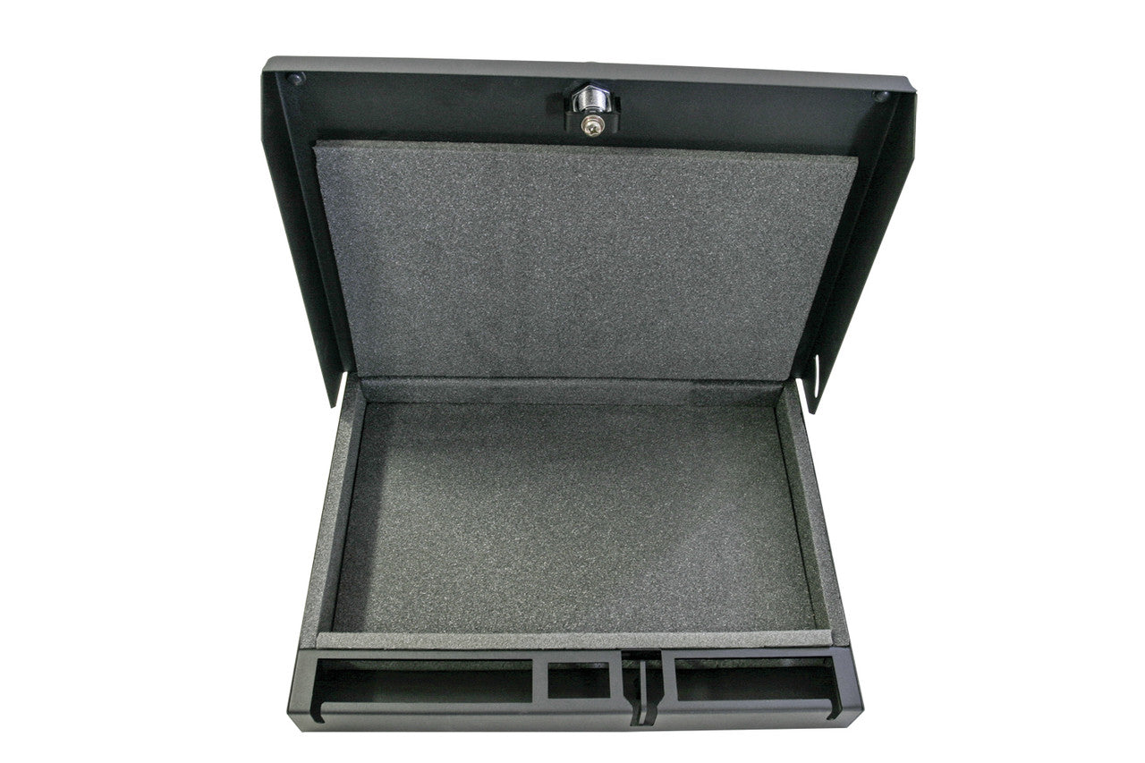 Tuffy Portable Tablet Safe – Lockable Cable & Mount Security Case (Universal)