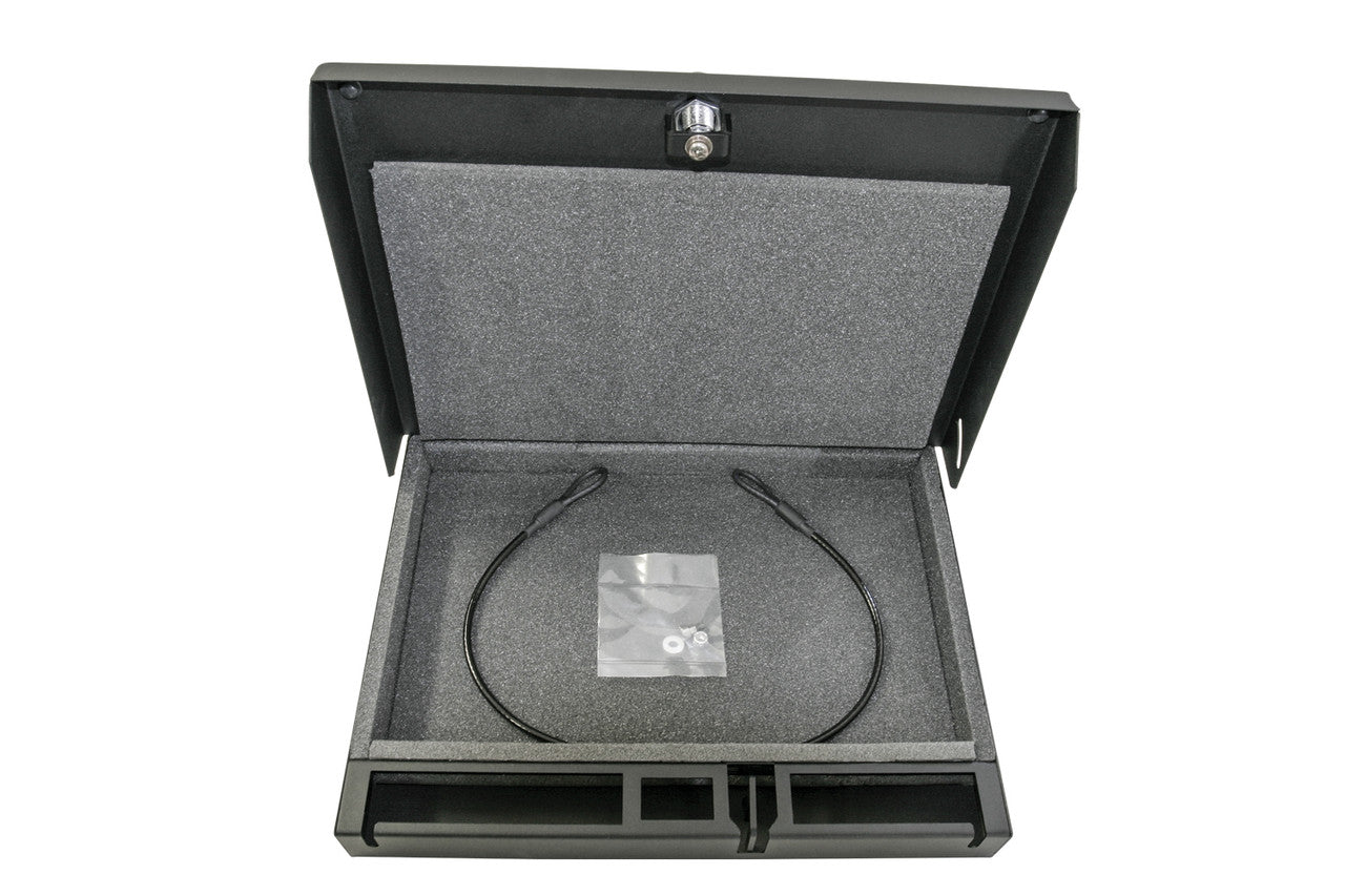 Tuffy Portable Tablet Safe – Lockable Cable & Mount Security Case (Universal)