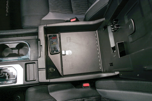 Tuffy Toyota Tundra Console Safe (2014–2021) – Locking Center Console Insert