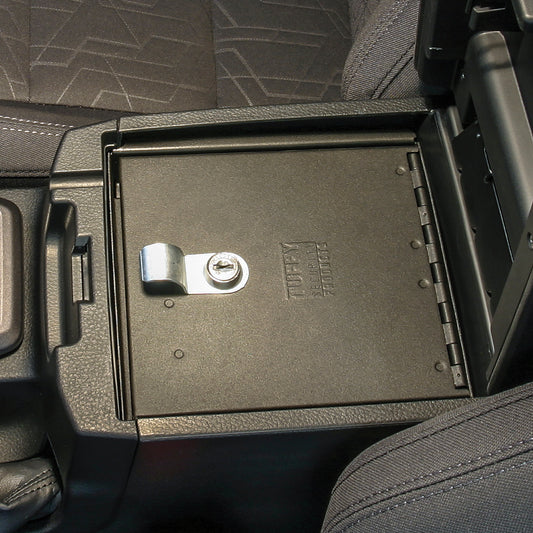Tuffy Console Safe Toyota Tacoma (2016–2023) – Locking Center Console Insert