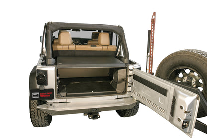 Tuffy Jeep Wrangler JK Deluxe Cargo Enclosure (2011–2018) – Lockable Security Deck System