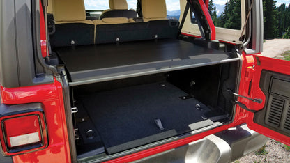 Tuffy Deluxe Cargo Enclosure Jeep Wrangler JL (2018–2026) – Lockable Rear Storage System (No Subwoofer)