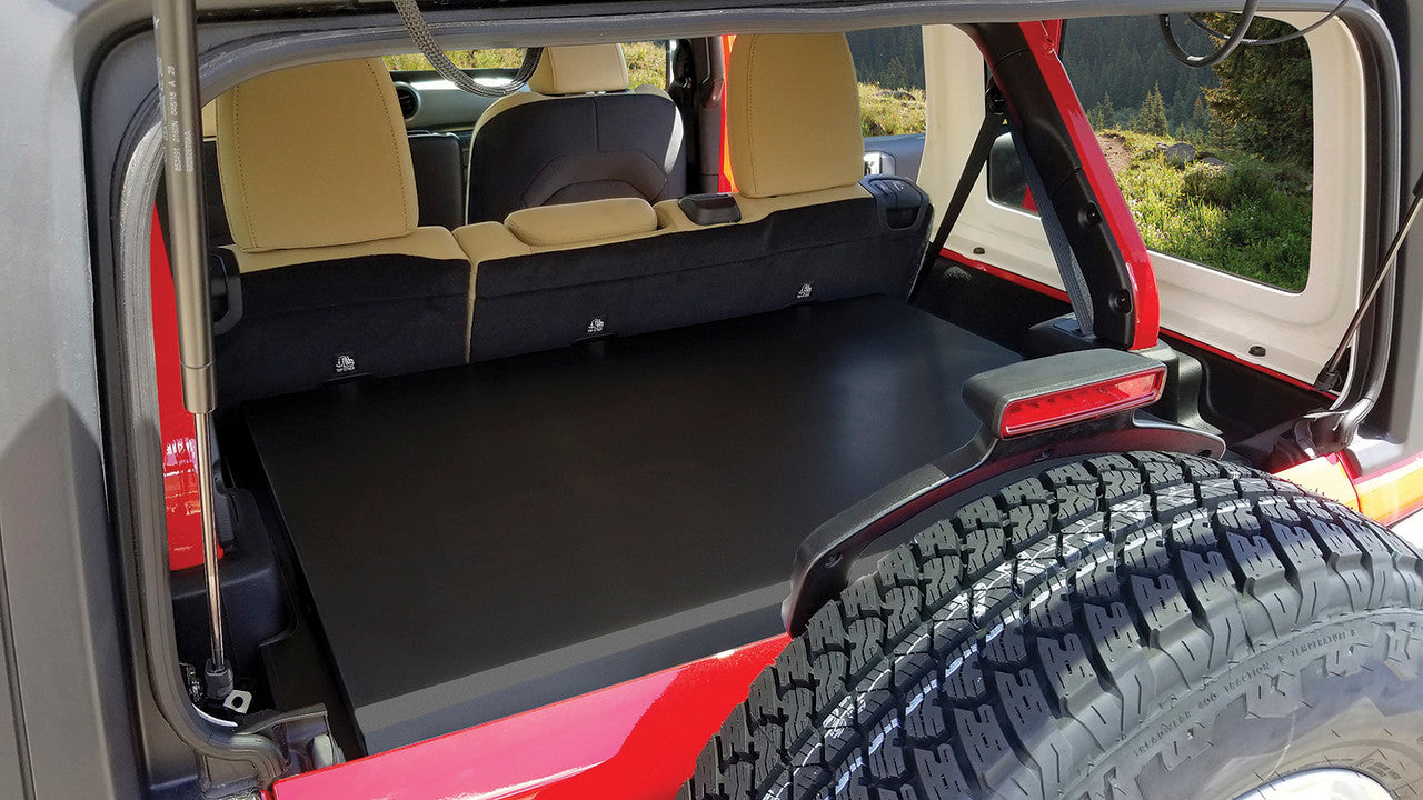 Tuffy Deluxe Cargo Enclosure Jeep Wrangler JL (2018–2026) – Lockable Rear Storage System (No Subwoofer)