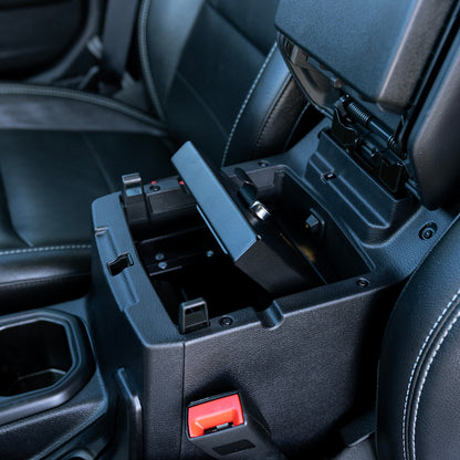Tuffy Jeep Wrangler JL / Gladiator JT Console Safe (2018–2023) – Locking Center Console Insert