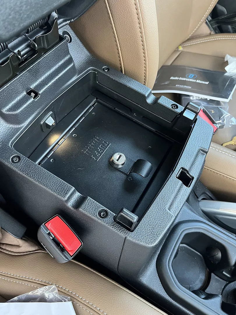 Tuffy Jeep Wrangler JL / Gladiator JT Console Safe (2018–2023) – Locking Center Console Insert