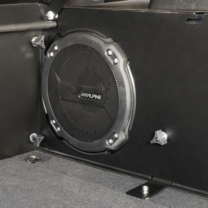 Tuffy Jeep Wrangler JL Deluxe Cargo Enclosure (2018–2026) – Alpine Subwoofer Compatible Security Deck