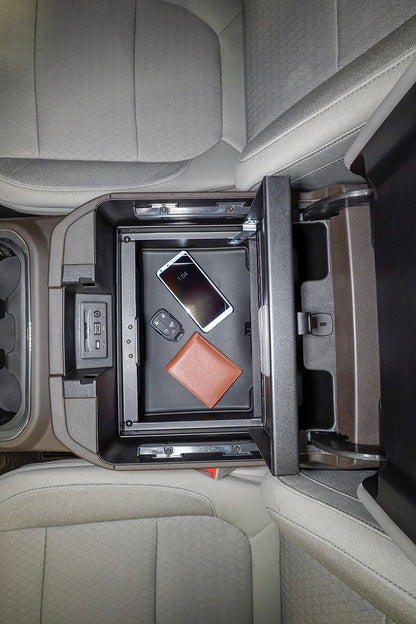 Tuffy Chevy & GMC Console Safe (2019–2026) – Locking Center Console Insert