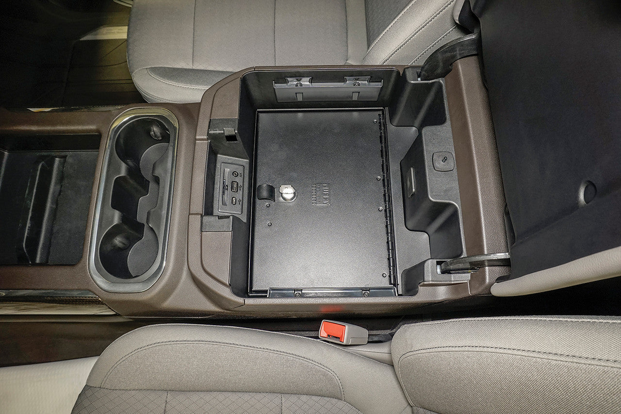 Tuffy Chevy & GMC Console Safe (2019–2026) – Locking Center Console Insert