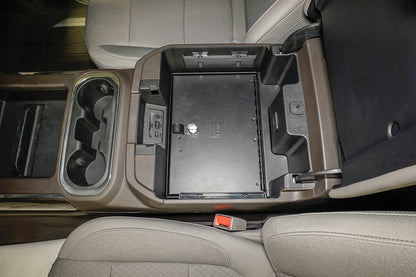 Tuffy Chevy & GMC Console Safe (2019–2026) – Locking Center Console Insert