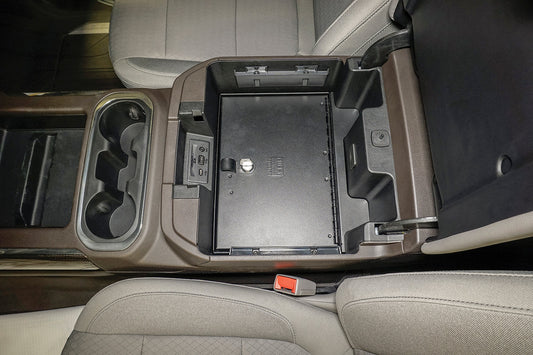 Tuffy Chevy & GMC Console Safe (2019–2026) – Locking Center Console Insert
