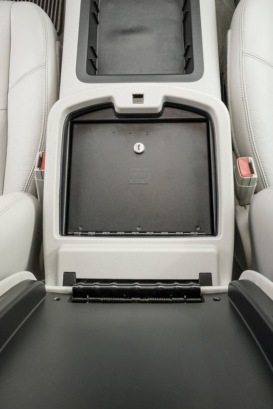 Tuffy Chevy & GMC Console Safe (2007–2014) – Locking Center Console Insert