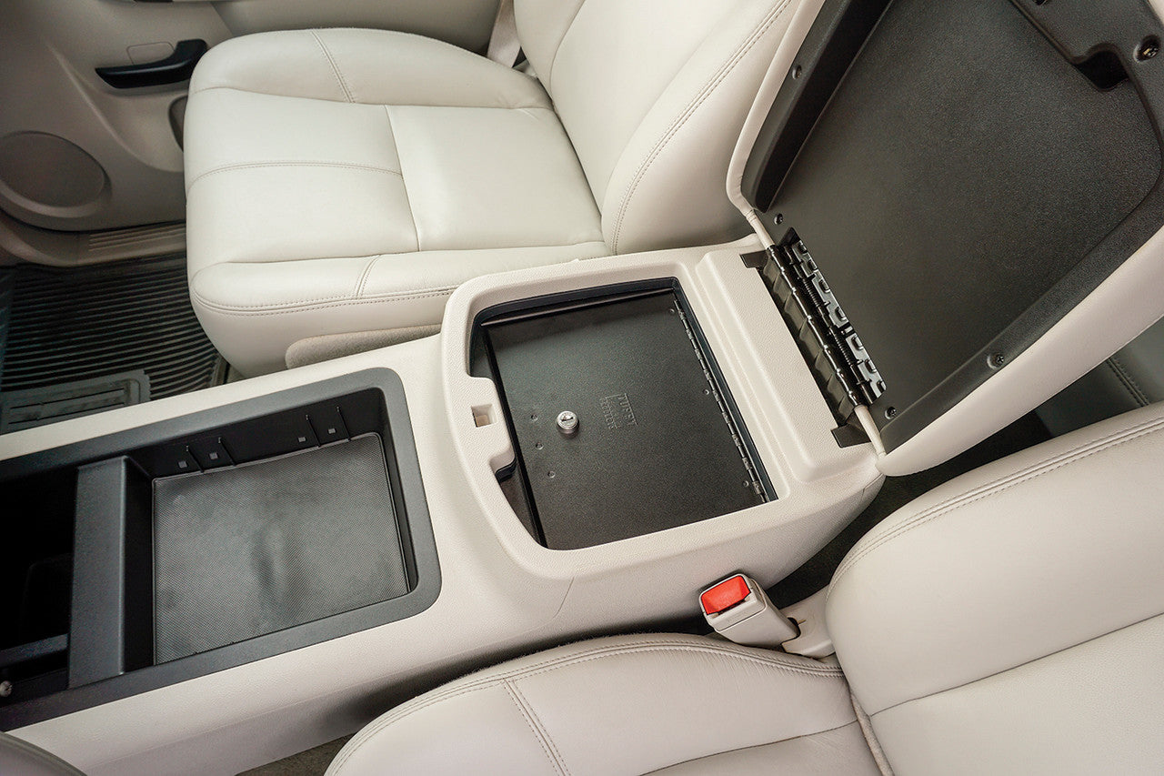 Tuffy Chevy & GMC Console Safe (2007–2014) – Locking Center Console Insert