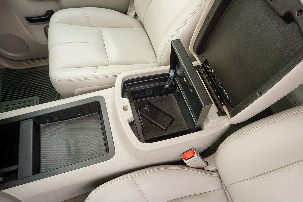 Tuffy Chevy & GMC Console Safe (2007–2014) – Locking Center Console Insert