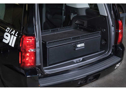 Tuffy Mid-Size SUV Cargo Drawer with Shelf – Lockable Dual-Level Storage