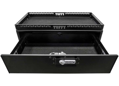 Tuffy Mid-Size SUV Cargo Drawer with Shelf – Lockable Dual-Level Storage