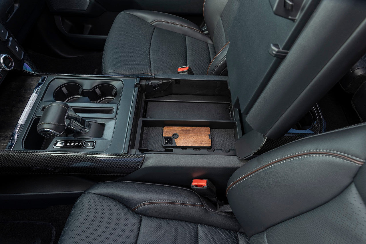 Tuffy Ford F-150 Console Safe (2021–2024) – Locking Center Console Insert