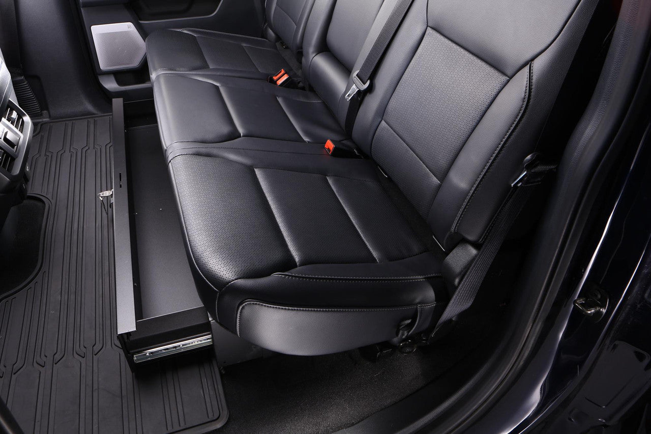 Tuffy Rear Underseat Locking Drawer (Ford F-150/F-250 & Chevy Silverado/GMC Sierra) – Full-Width Storage System