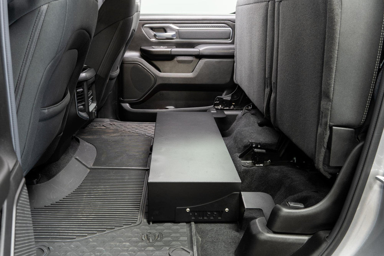 Tuffy RAM 1500 Underseat Security Drawer (2019–2026) – Lockable Rear Seat Storage