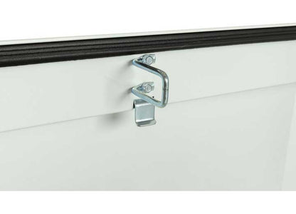 Weather Guard Full EXTRA WIDE STEEL Crossover Saddle-Style Pickup Truck Toolbox - White Powder Coat - WEA116-3-04