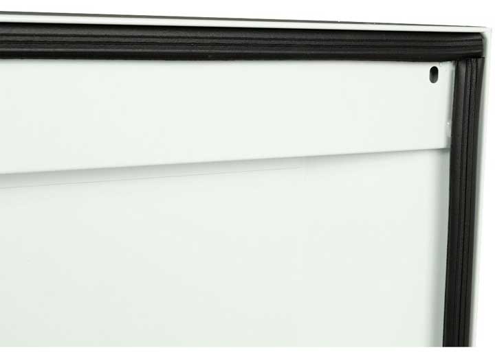 Weather Guard Full EXTRA WIDE STEEL Crossover Saddle-Style Pickup Truck Toolbox - White Powder Coat - WEA116-3-04