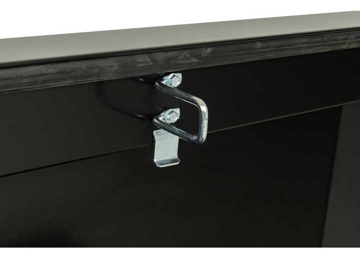 Weather Guard Full EXTRA WIDE STEEL Crossover Saddle-Style Pickup Truck Toolbox - Gloss Black Powder Coat - WEA116-5-04