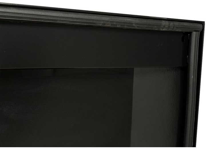 Weather Guard Full EXTRA WIDE STEEL Crossover Saddle-Style Pickup Truck Toolbox - Gloss Black Powder Coat - WEA116-5-04