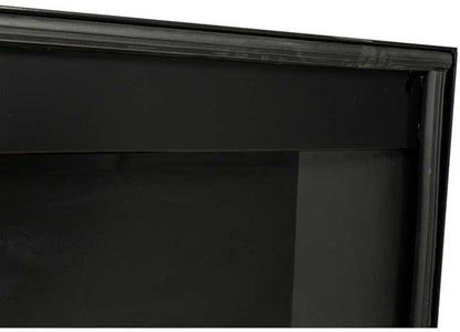 Weather Guard Full EXTRA WIDE STEEL Crossover Saddle-Style Pickup Truck Toolbox - Gloss Black Powder Coat - WEA116-5-04