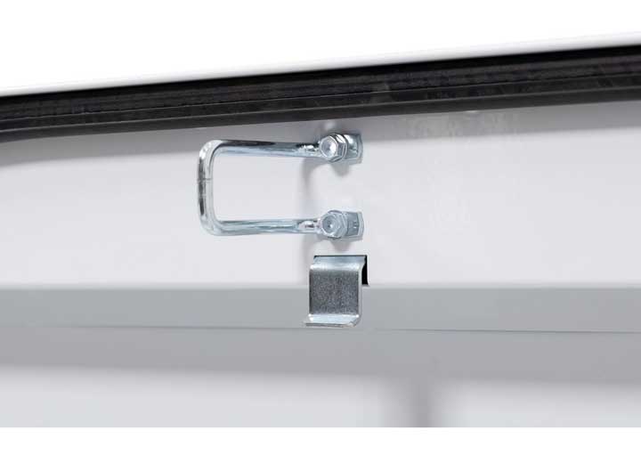 Weather Guard Full LOW PROFILE STEEL Crossover Saddle-Style Pickup Truck Toolbox - White Powder Coat - WEA120-3-04