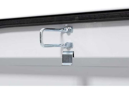 Weather Guard Full LOW PROFILE STEEL Crossover Saddle-Style Pickup Truck Toolbox - White Powder Coat - WEA120-3-04