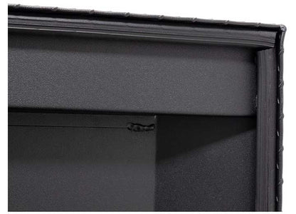 Weather Guard Full LOW PROFILE Aluminum Crossover Saddle-Style Pickup Truck Toolbox - Textured Matte Black Powder Coat - WEA121-52-04