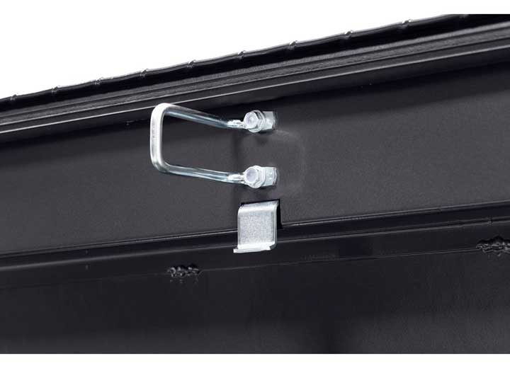 Weather Guard Full LOW PROFILE Aluminum Crossover Saddle-Style Pickup Truck Toolbox - Gunmetal Gray Powder Coat - WEA121-6-04