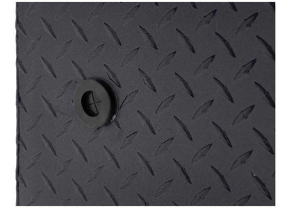 Weather Guard Full LOW PROFILE Aluminum Crossover Saddle-Style Pickup Truck Toolbox - Gunmetal Gray Powder Coat - WEA121-6-04