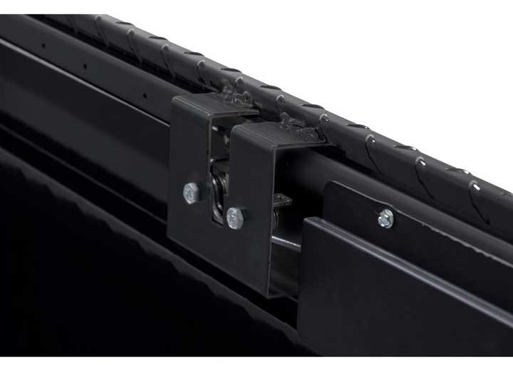 Weather Guard Full DEEP Aluminum Crossover Saddle-Style Pickup Truck Toolbox - Black Gloss Powder Coat - WEA123-5-04