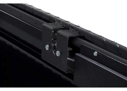 Weather Guard Full DEEP Aluminum Crossover Saddle-Style Pickup Truck Toolbox - Black Gloss Powder Coat - WEA123-5-04