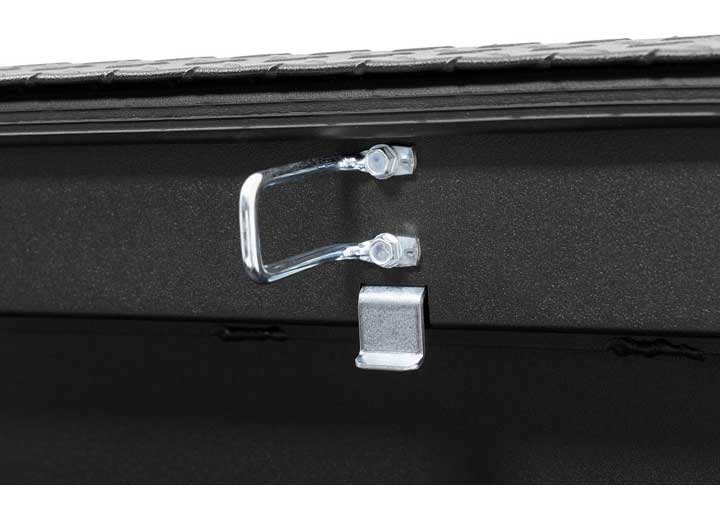 Weather Guard Full DEEP Aluminum Crossover Saddle-Style Pickup Truck Toolbox - Textured Matte Black Powder Coat - WEA123-52-04