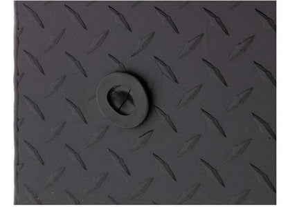 Weather Guard Full DEEP Aluminum Crossover Saddle-Style Pickup Truck Toolbox - Textured Matte Black Powder Coat - WEA123-52-04