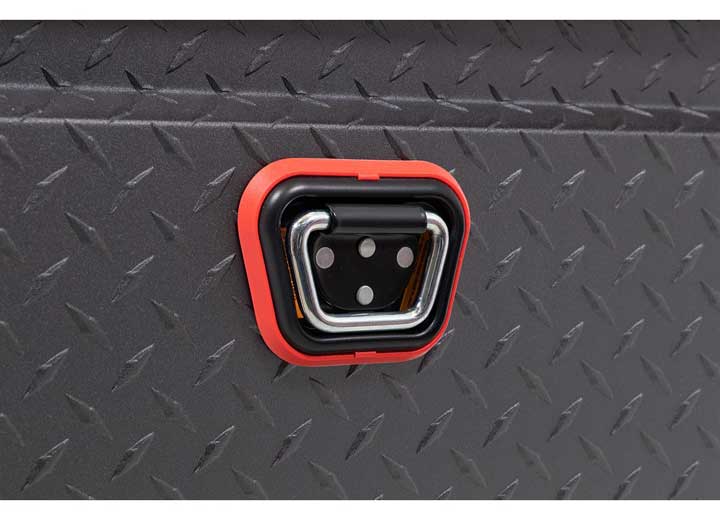 Weather Guard Full DEEP Aluminum Crossover Saddle-Style Pickup Truck Toolbox - Textured Matte Black Powder Coat - WEA123-52-04