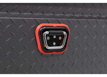 Weather Guard Full DEEP Aluminum Crossover Saddle-Style Pickup Truck Toolbox - Textured Matte Black Powder Coat - WEA123-52-04