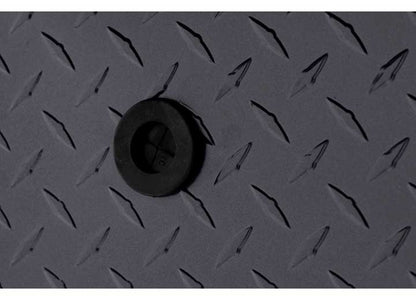 Weather Guard Full DEEP Aluminum Crossover Saddle-Style Pickup Truck Toolbox - Gunmetal Gray Powder Coat - WEA123-6-04