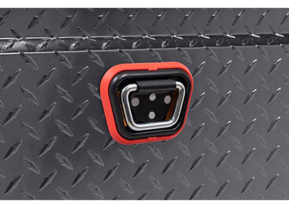 Weather Guard Full DEEP Aluminum Crossover Saddle-Style Pickup Truck Toolbox - Gunmetal Gray Powder Coat - WEA123-6-04