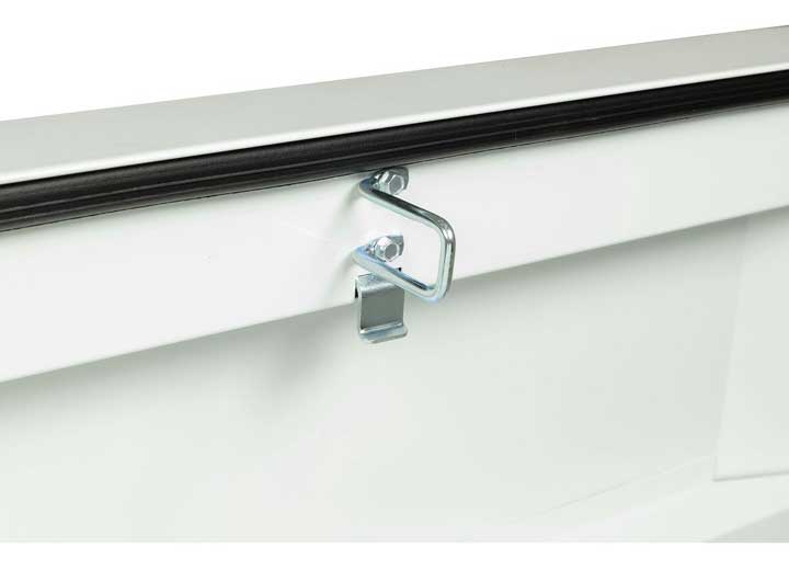 Weather Guard Full STANDARD STEEL Crossover Saddle-Style Pickup Truck Toolbox - White Powder Coat - WEA126-3-04