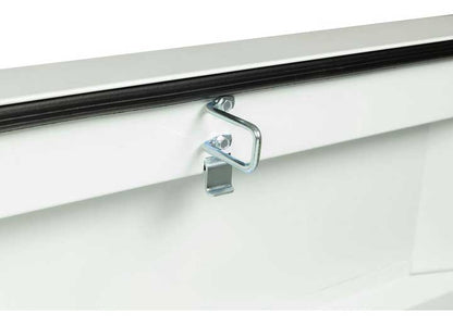 Weather Guard Full STANDARD STEEL Crossover Saddle-Style Pickup Truck Toolbox - White Powder Coat - WEA126-3-04
