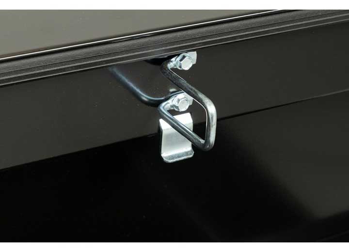 Weather Guard Full STANDARD STEEL Crossover Saddle-Style Pickup Truck Toolbox - Black Gloss Powder Coat - WEA126-5-04
