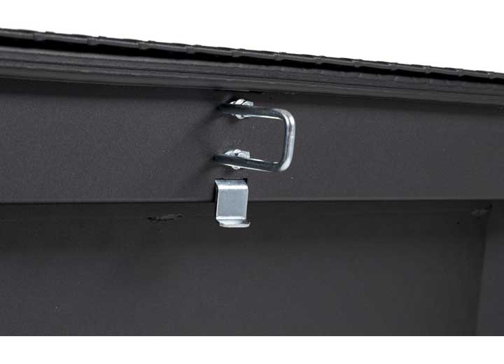 Weather Guard Full STANDARD Aluminum Crossover Saddle-Style Pickup Truck Toolbox - Textured Matte Black Powder Coat - WEA127-52-04