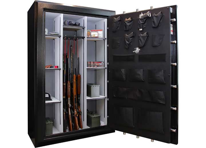 Winchester Big Daddy XLT2 Safe 78-Gun Capacity 90-Minute Fire Rated Black WTRBD-7246-52-7-E Discontinued-Special