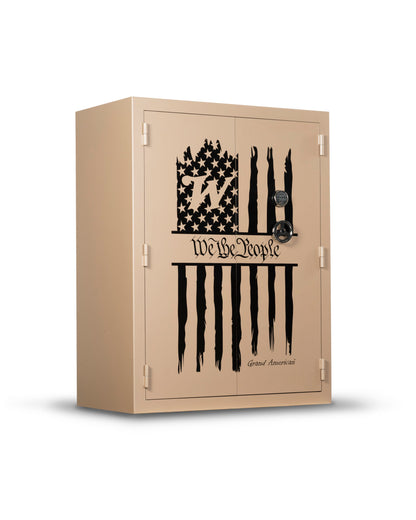 Winchester Grand American 60+16 Safe 76-Gun Capacity 60-Minute Fire Rated Tan WTRGA-7255-68-4-E