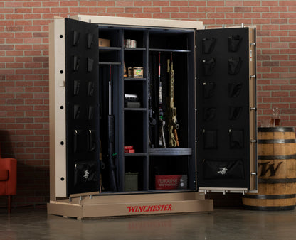 Winchester Grand American 60+16 Safe 76-Gun Capacity 60-Minute Fire Rated Tan WTRGA-7255-68-4-E